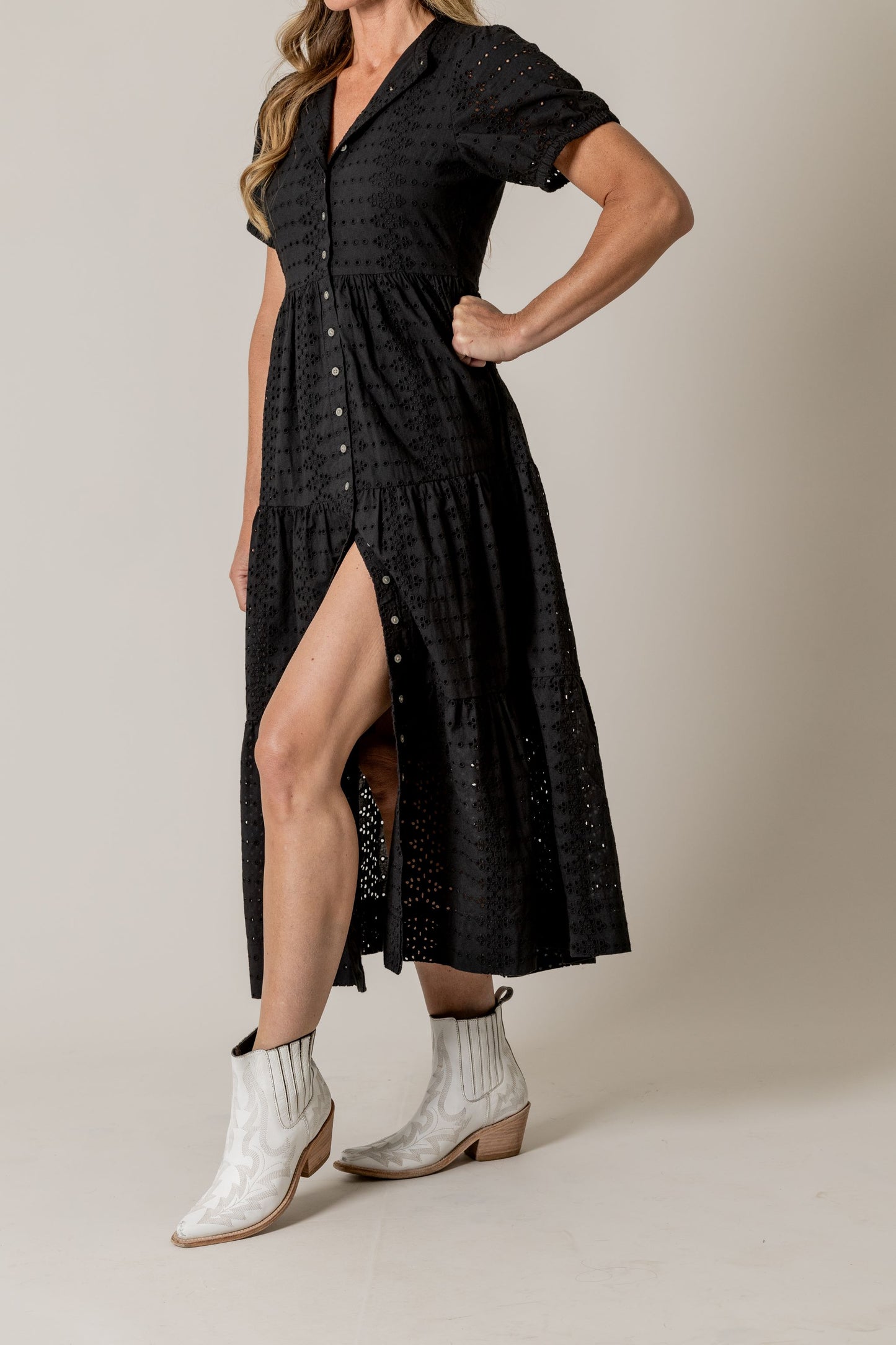 Ladies Neve Eyelet Dress