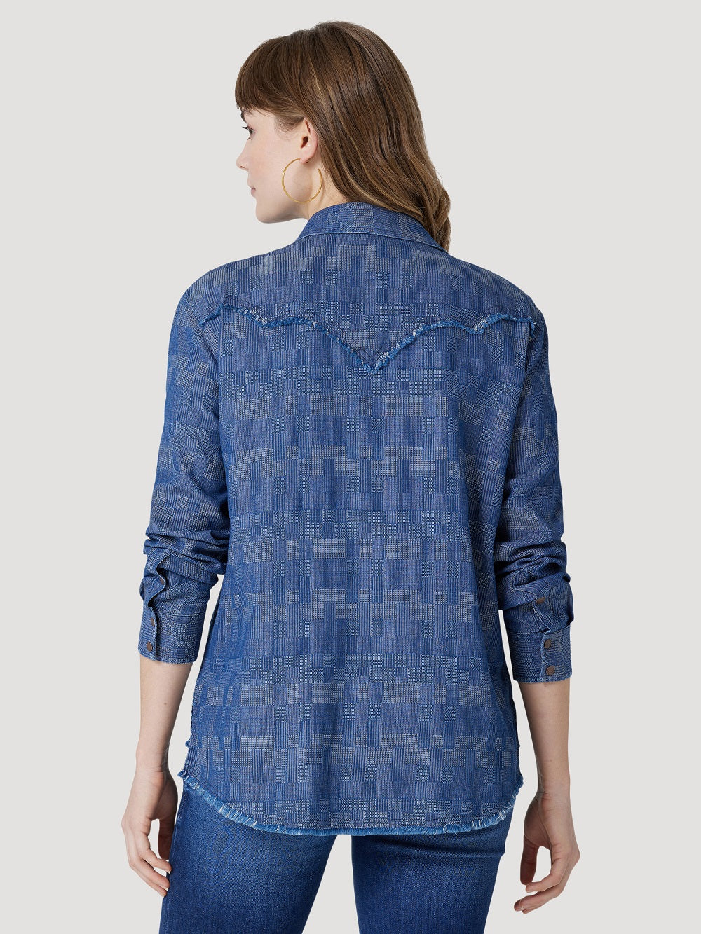 Ladies Denim Fashion Shirt