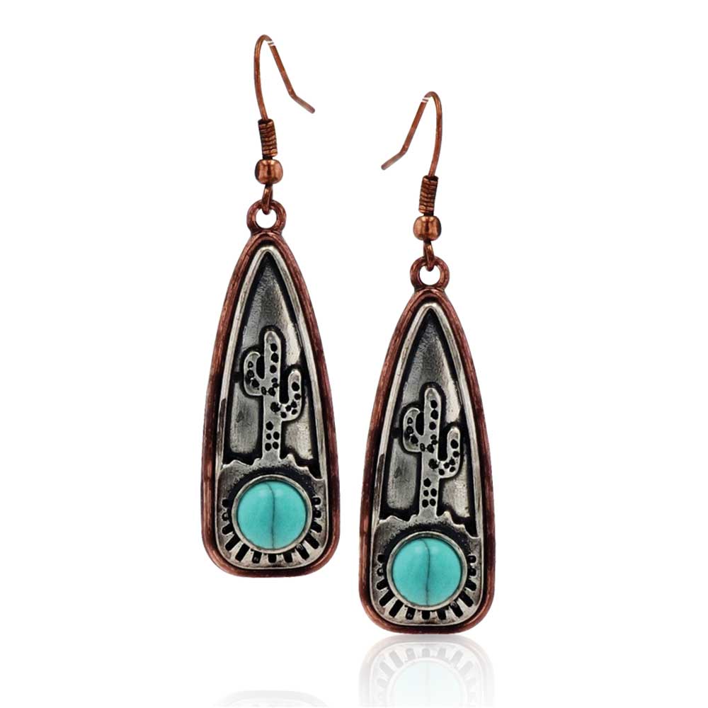 Southwest Skyline Turquoise Earrings