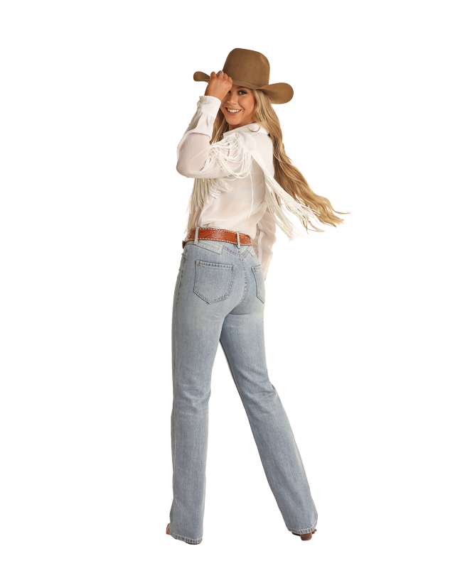 Ladies High Rise Bootcut
