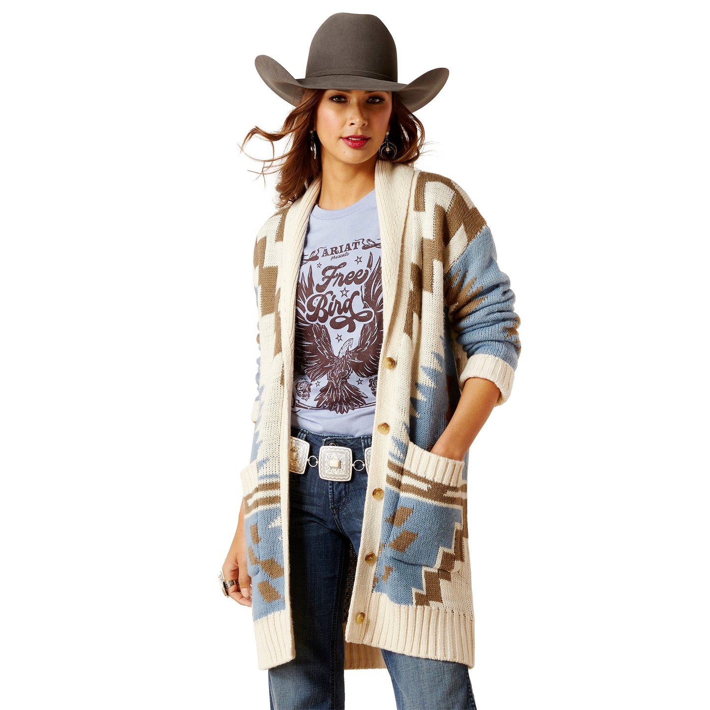 Ladies Chimayo Willow Sweater
