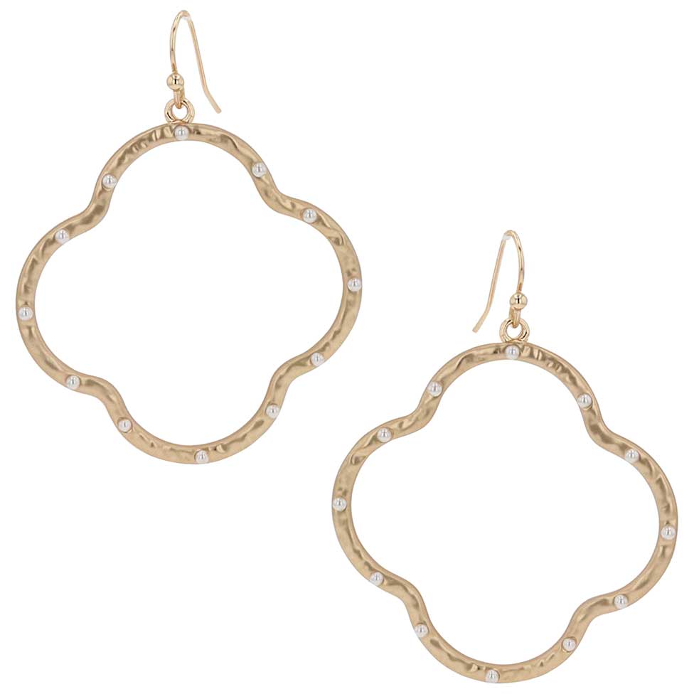 Western Window Attitude Earrings