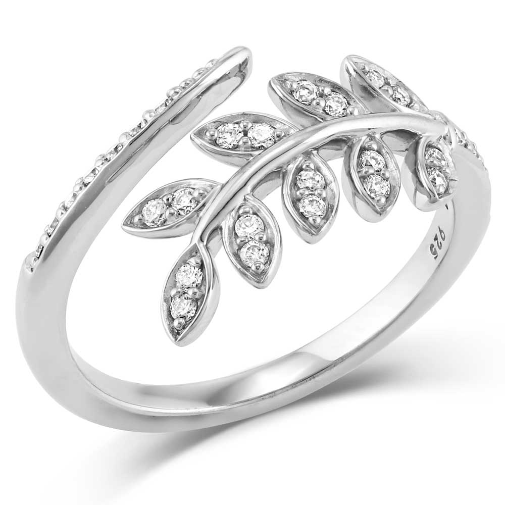 Surrounded By Natural Wrap Ring