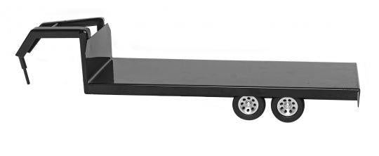 Gooseneck Flatbed Trailer Black