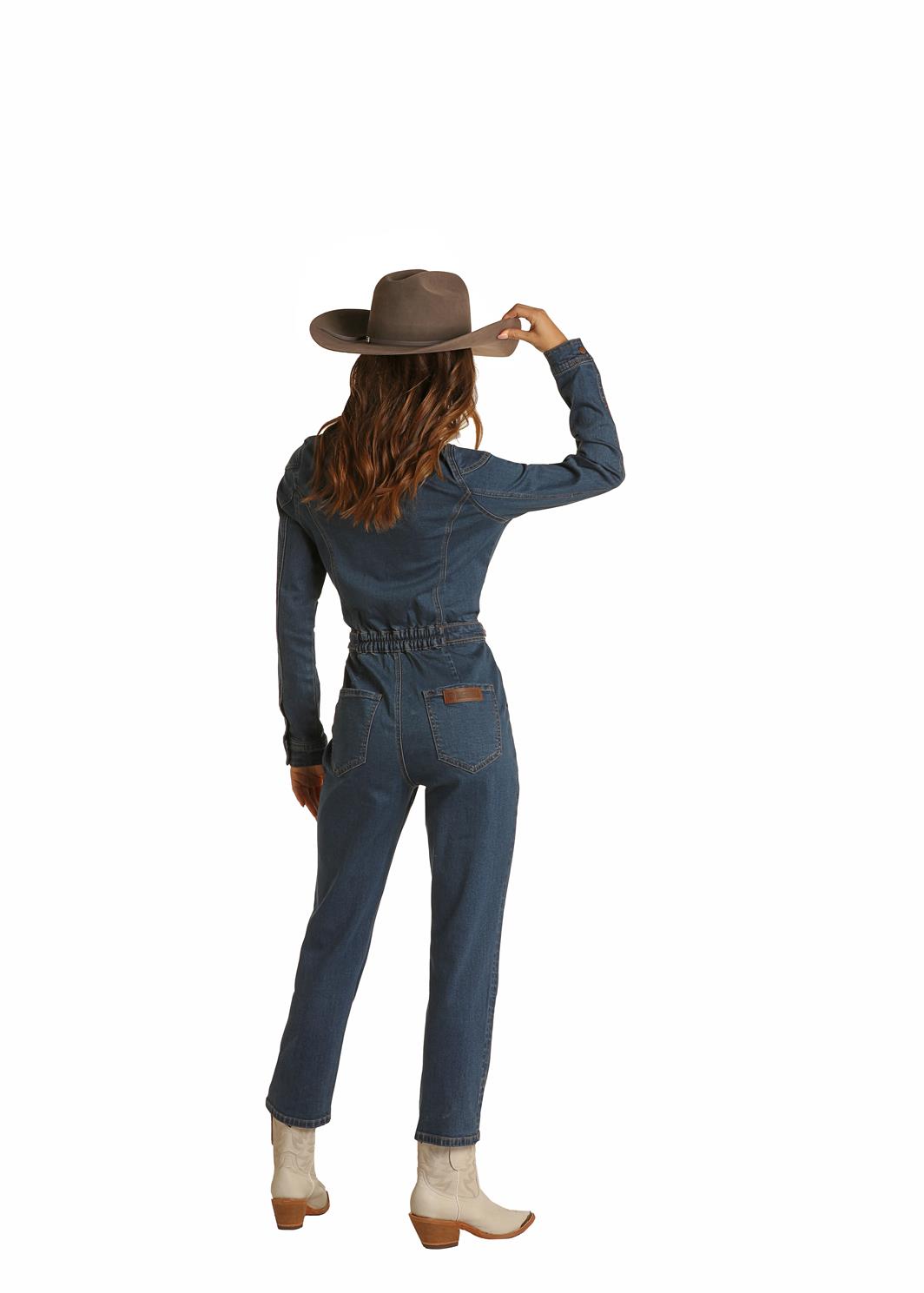 Ladies Denim Coverall