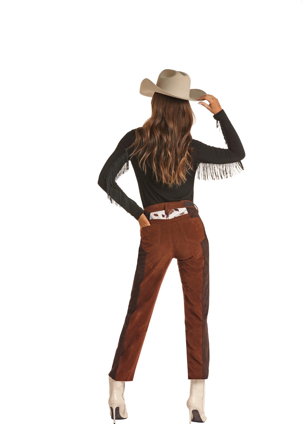 Ladies Straight Crop Pants