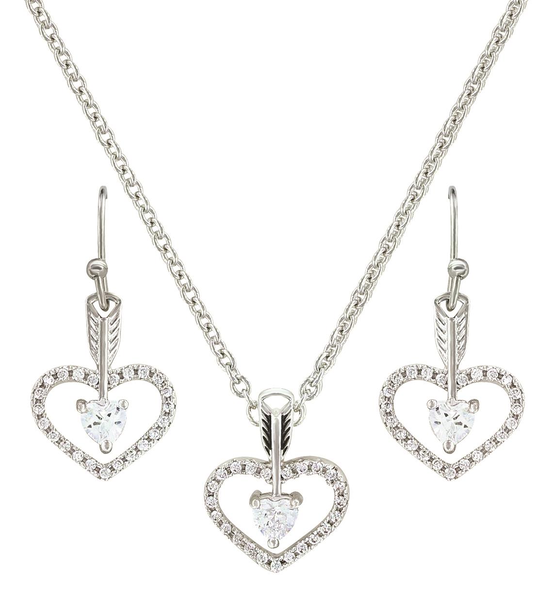 Straight To The Heart Arrow Jewellery Set