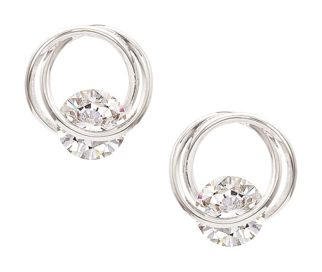 Twisting Hold Post Earrings