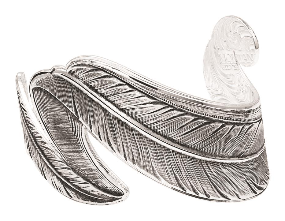 Free Spirit Feather Cuff Bracelet