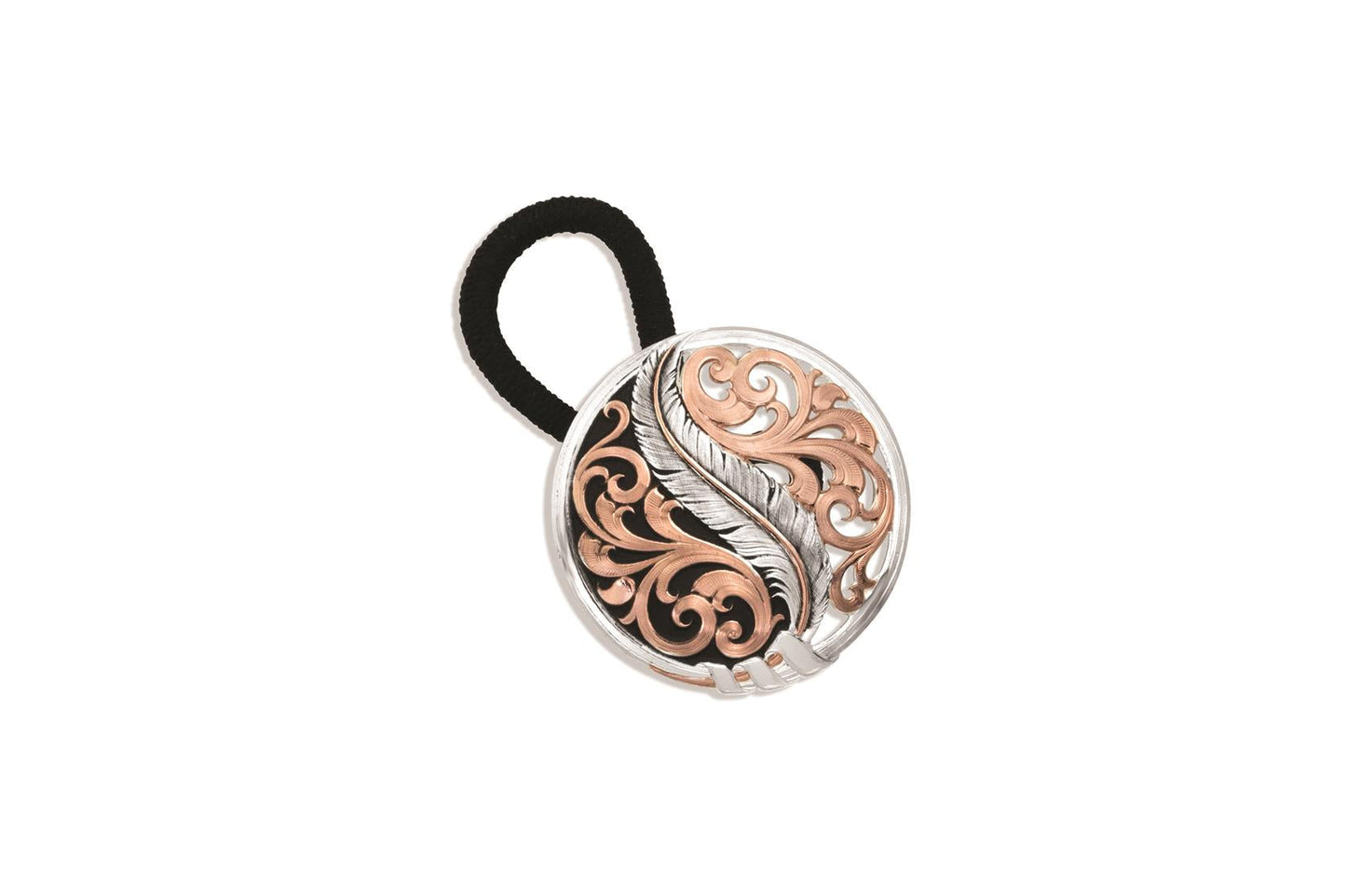 Wind Dancer Feather Concho Hair Tie