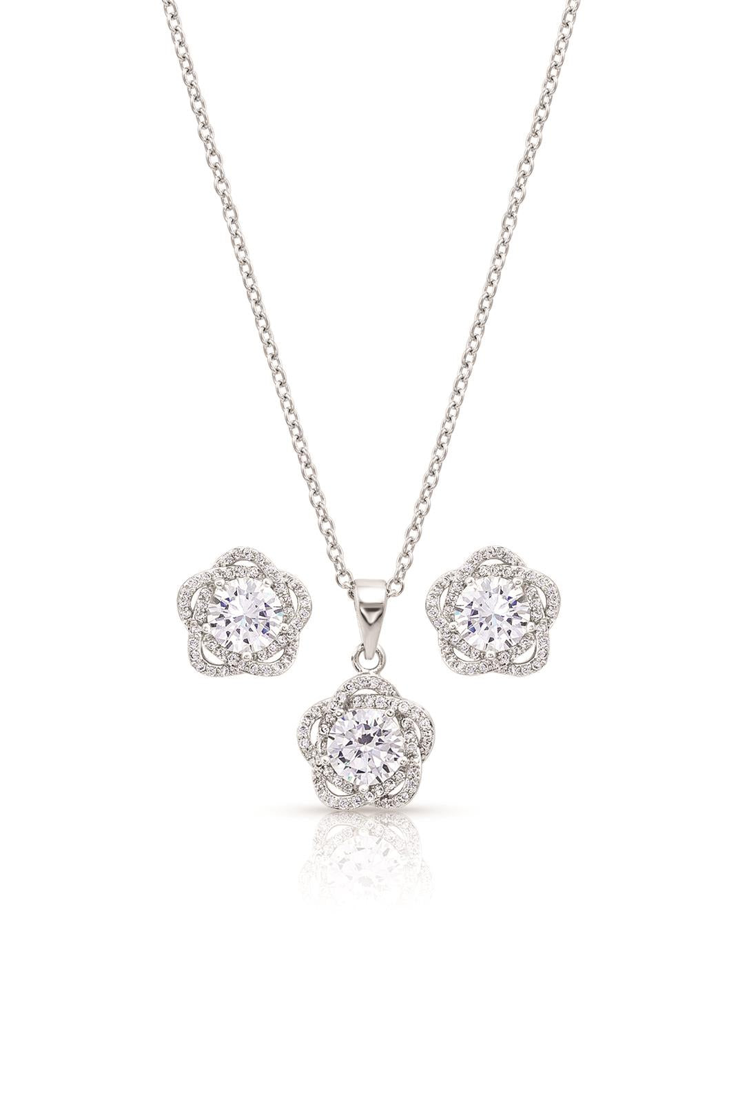 Starlight Flower Jewellery Set