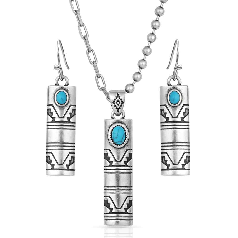 Stonehenge Buffed Jewelry Set