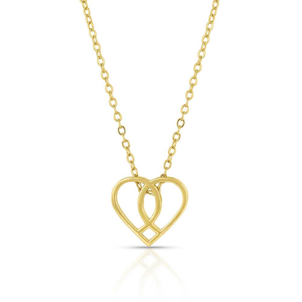Faith Heart Necklace
