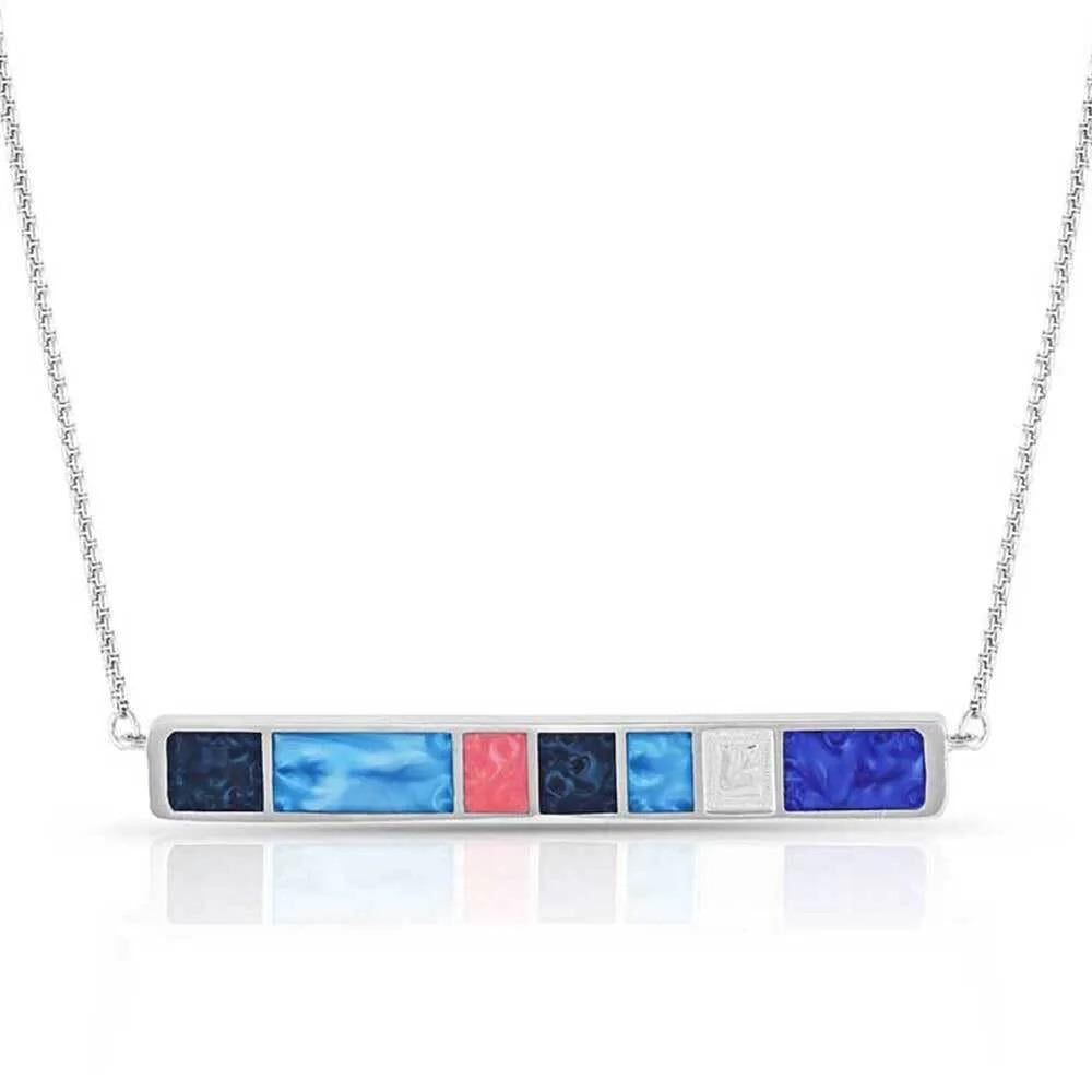 Wrangler Legends Denim Necklace
