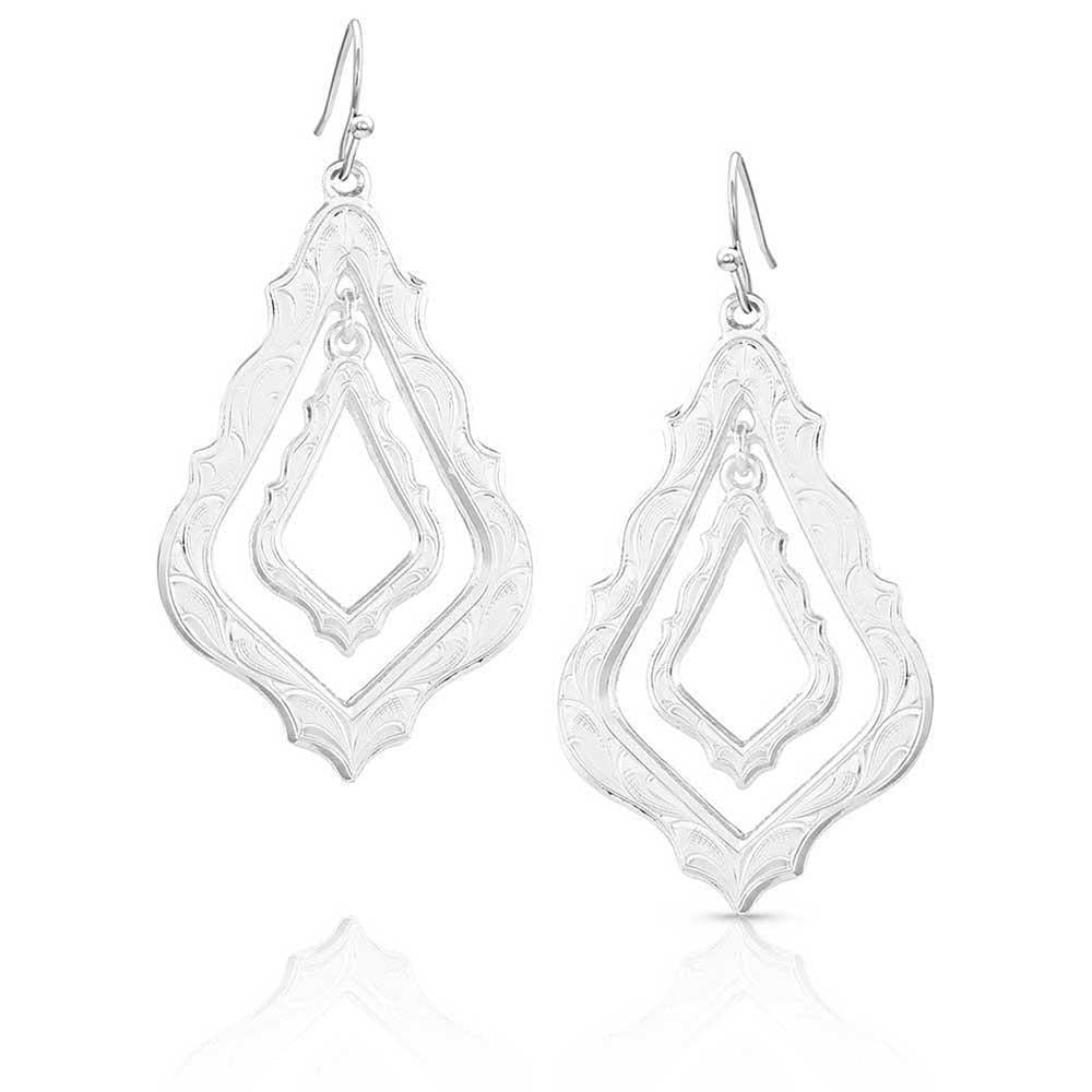 Western Two-Step Teardrop Earrings