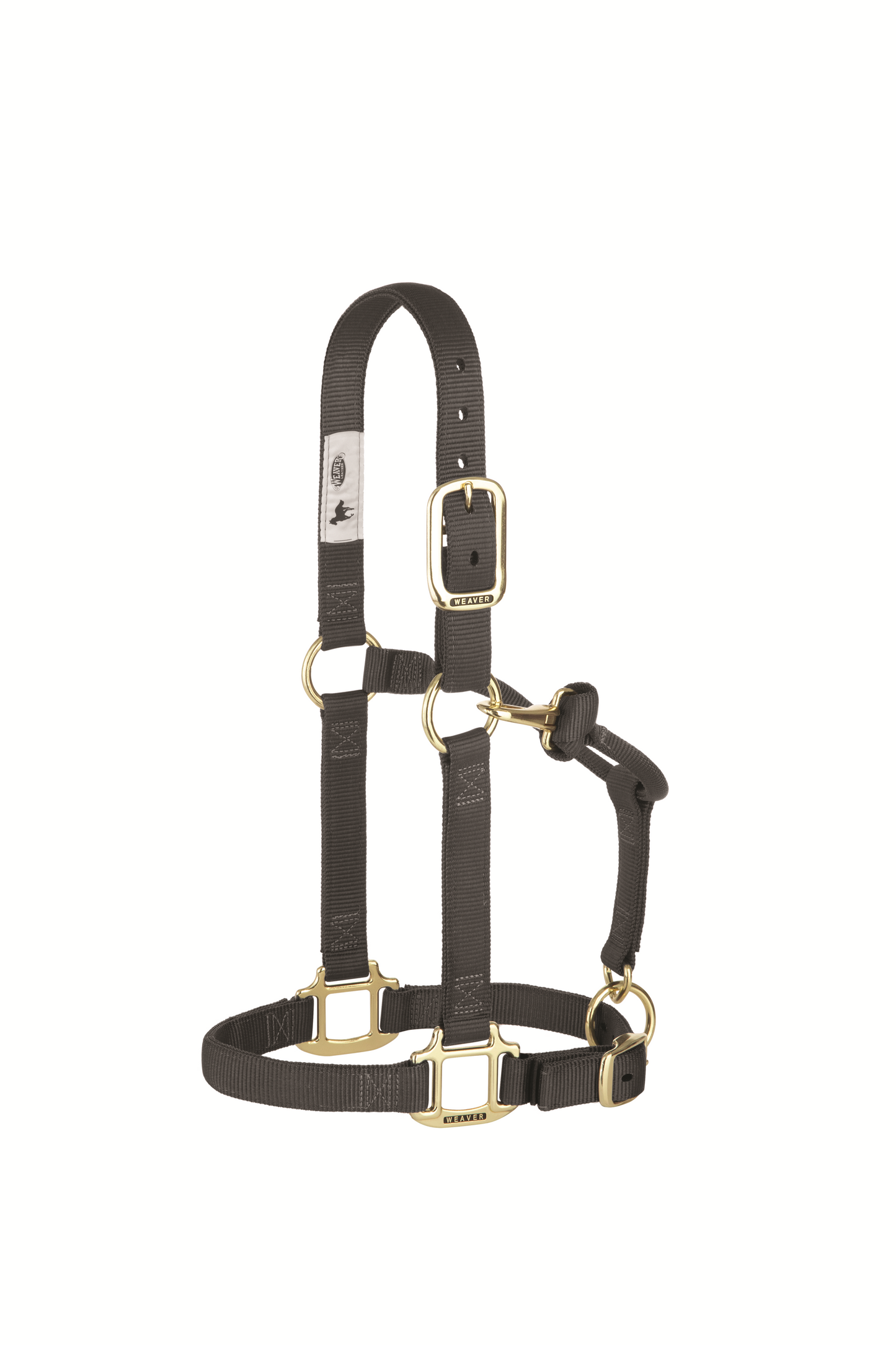 Original Adjustable Chin and Throat Snap Halter, 1", Average Horse