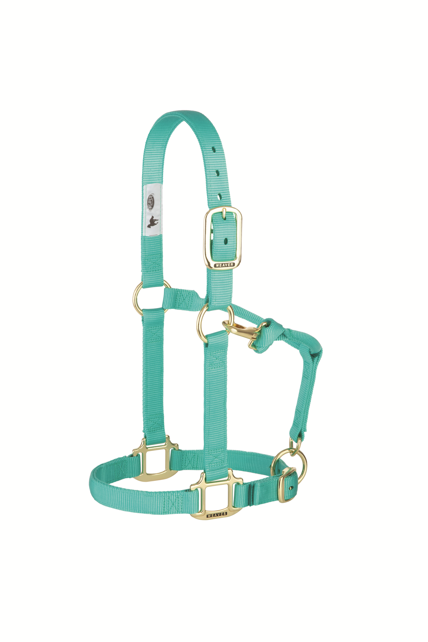 Original Adjustable Chin and Throat Snap Halter, 1", Average Horse