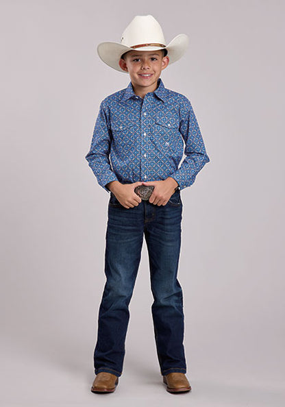 Boys Sky Blue Western
