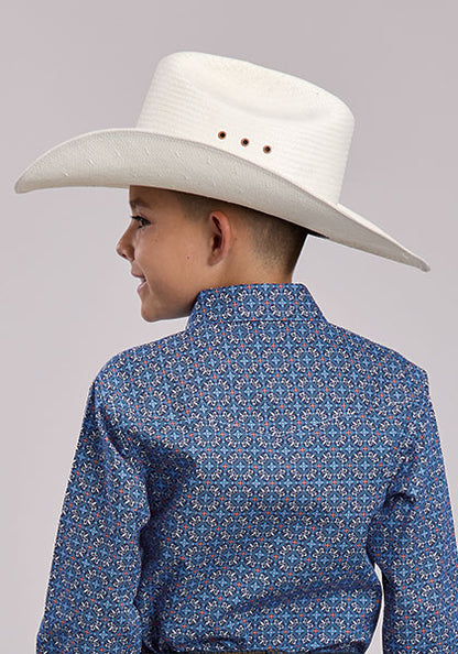 Boys Sky Blue Western