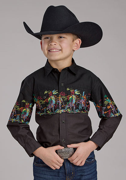 Boys Western Shirt