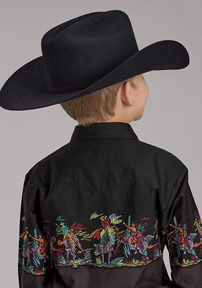 Boys Western Shirt