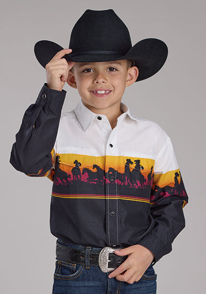 Boys Western Shirt