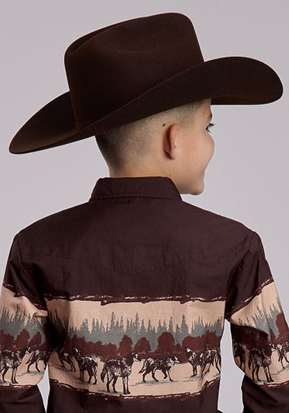 Boys Western Shirt