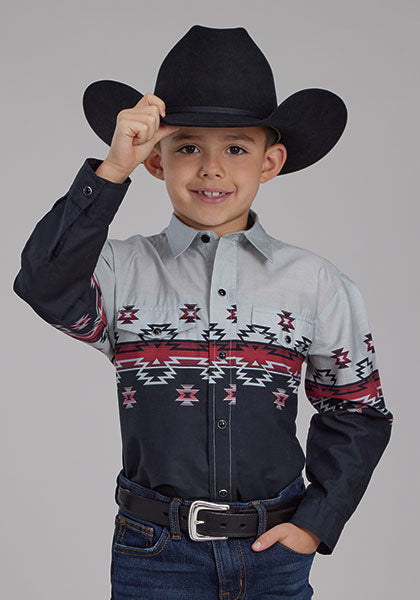 Boys Western Shirt