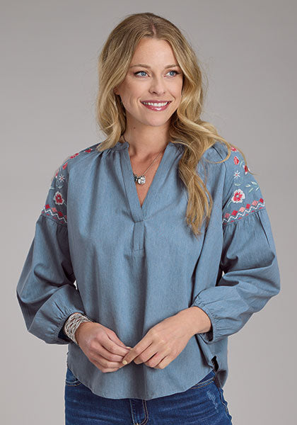 Ladies Denim Blouse