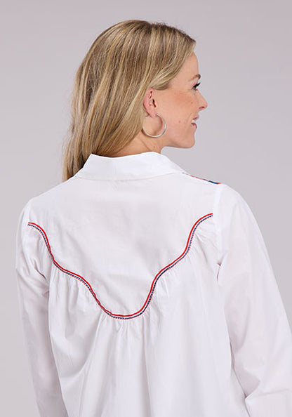 Ladies Poplin Bouse