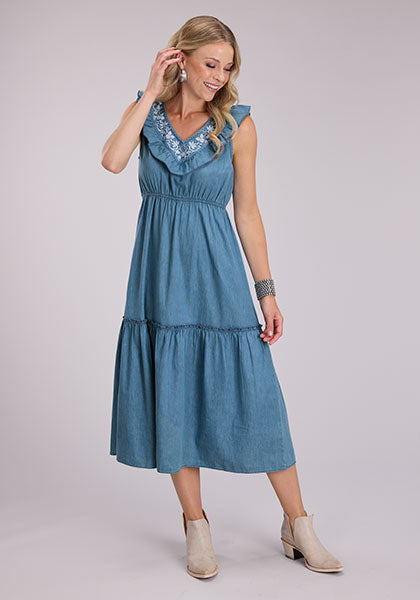 Ladies Denim Dress