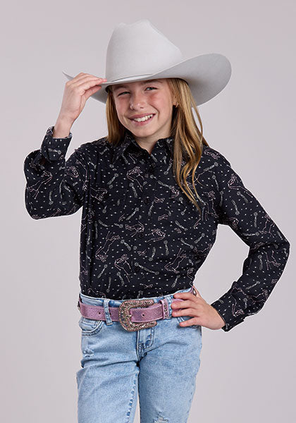 Girls Western Shirt