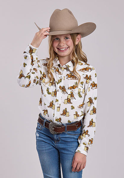 Girls Western Shirt