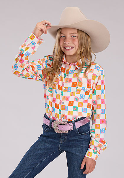 Girls Western Shirt