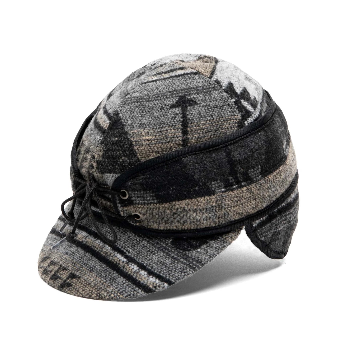 Aztec Wool Blend Railroad Hat