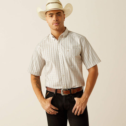 Men's Classic Fit Short Sleeve Western