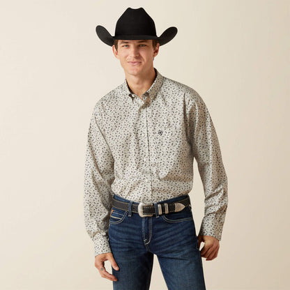 Mens Wrinkle Free Classic Fit Western