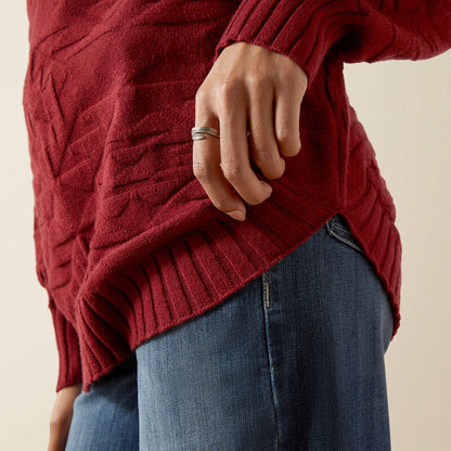 Ornate Pullover Sweater