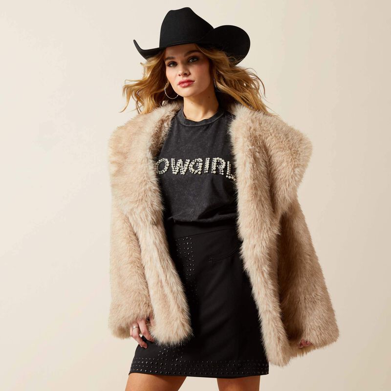 Faux Fur Coat