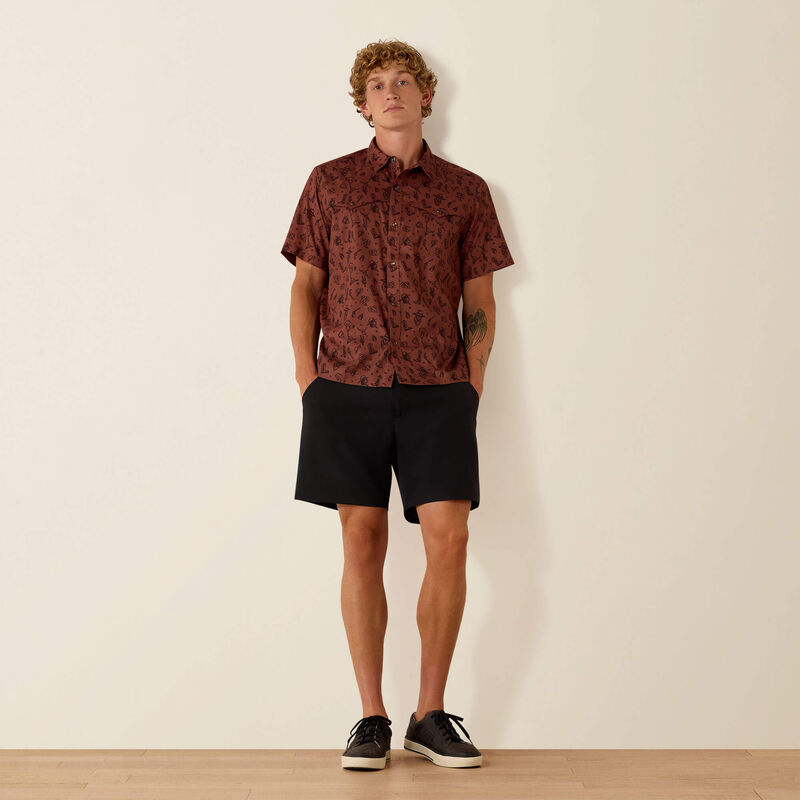 Printed VentTEK Western Yoke Classic Fit Snap Shirt