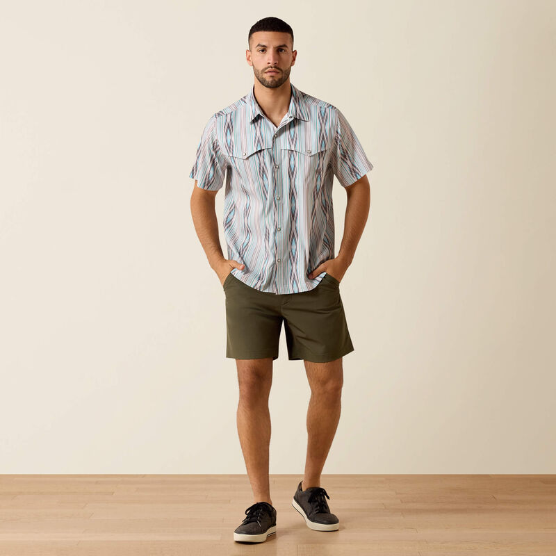 Printed VentTEK Western Yoke Classic Fit Snap Shirt