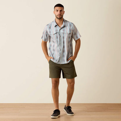 Printed VentTEK Western Yoke Classic Fit Snap Shirt