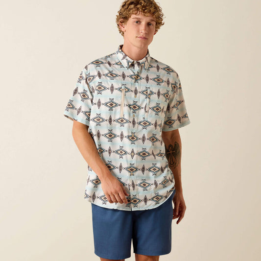 Mens Shortsleeve Western