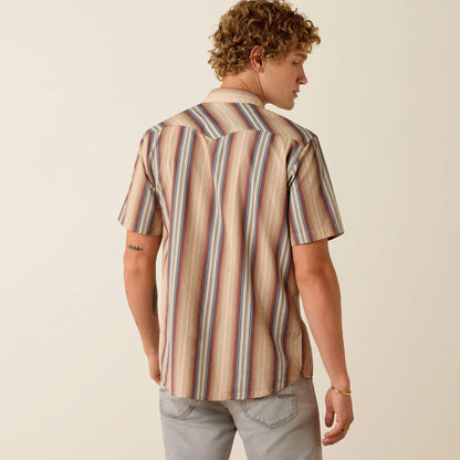 Retro Haver Fitted Snap Shirt