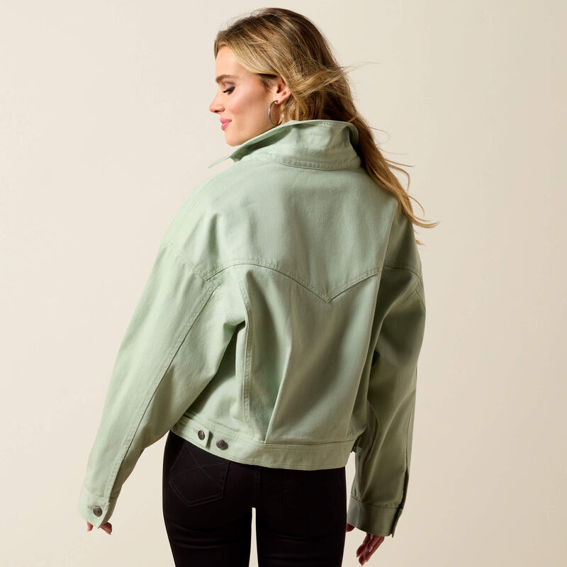 Ladies Cotton Twill Jacket