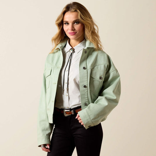 Ladies Cotton Twill Jacket
