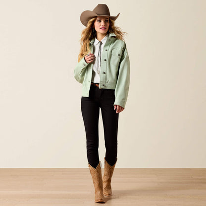 Ladies Cotton Twill Jacket