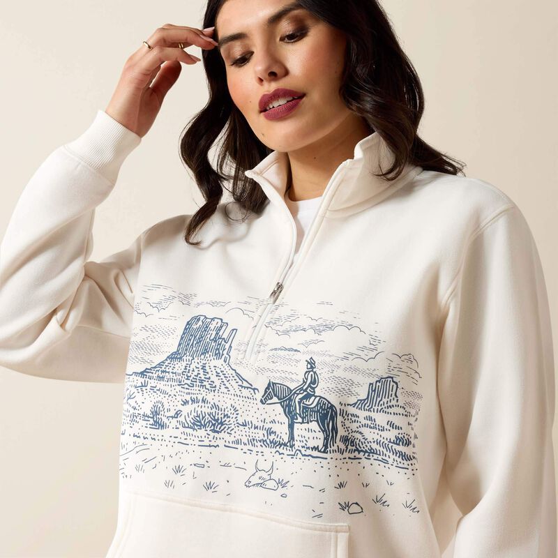 Ladies Traveler 1/2 Zip