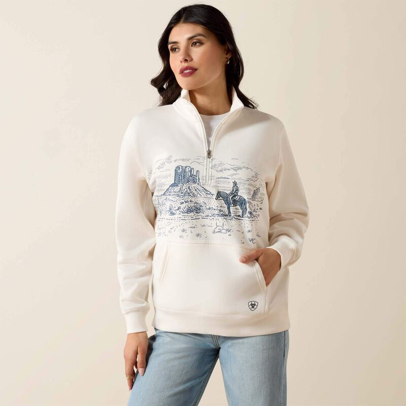 Ladies Traveler 1/2 Zip