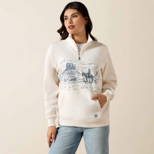 Ladies Traveler 1/2 Zip